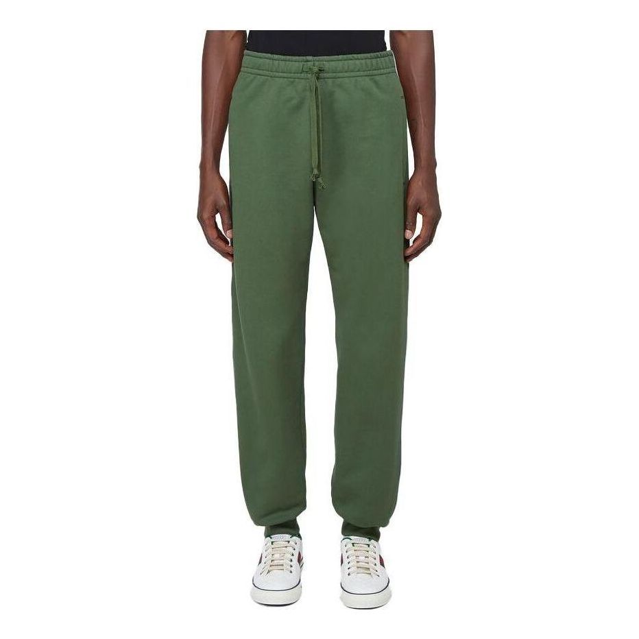 Gucci GG Trim Track Pant 'Green' 630713-XJBUW-3806 sold by KicksCrew