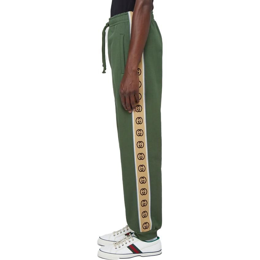 Gucci GG Trim Track Pant 'Green' 630713-XJBUW-3806 sold by KicksCrew product image thumbnail 4