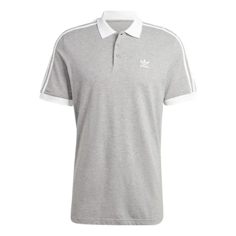 adidas Adicolor Classics 3-Stripes Polo Shirt 'Grey' IL2502 sold by KicksCrew
