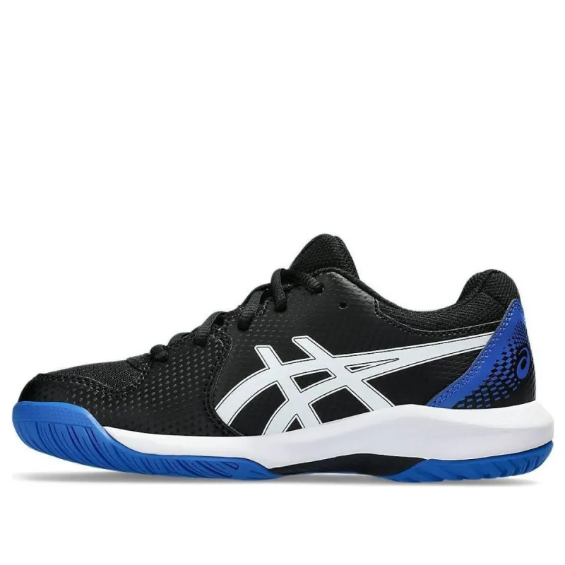 (GS) Asics Gel Dedicate 8 'Black Tuna Blue' 1044A077-002 sold by KicksCrew