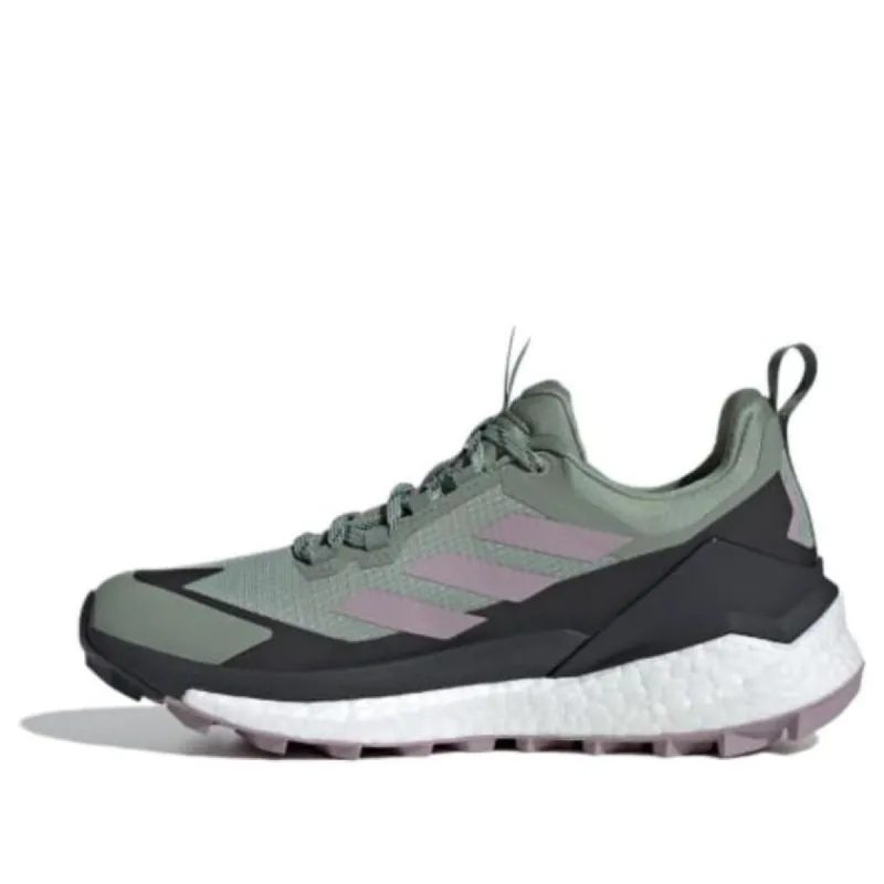 (WMNS) adidas Terrex Free Hiker 2.0 Low Gore-Tex Hiking Shoes 'Black White' IE5100 sold by KicksCrew