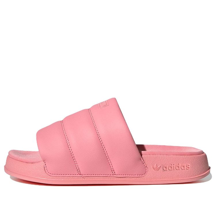 (WMNS) Adidas Adilette Essential Slides 'Super Pop' HQ2055 sold by KicksCrew
