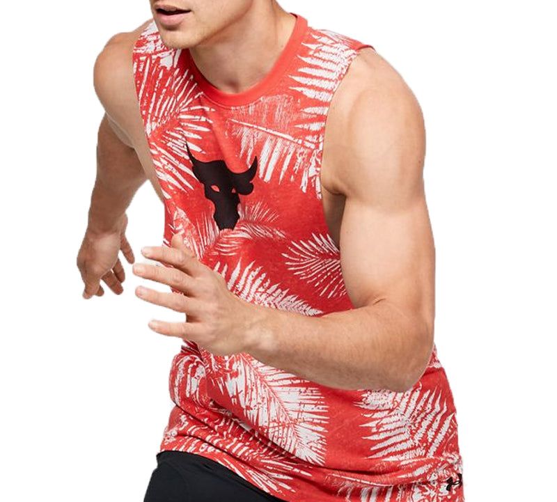 Under Armour Project Rock Aloha Camo Tank Top 'Red' 1351590-608 sold by KicksCrew product image thumbnail 3