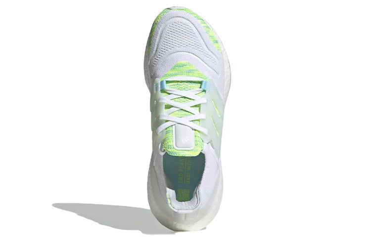 (WMNS) Adidas UltraBoost 22 'White Bliss Blue Yellow' GX5926 sold by KicksCrew product image thumbnail 5