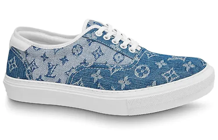 LOUIS VUITTON Trocadero Sneakers 'Denim Monogram' 1A5YUR sold by KicksCrew product image thumbnail 2