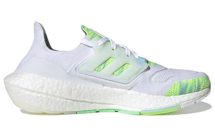 (WMNS) Adidas UltraBoost 22 'White Bliss Blue Yellow' GX5926 sold by KicksCrew product image thumbnail 2