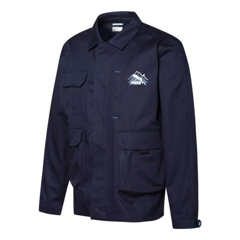 Puma Camping Mountain Cargo Jacket 'Navy' 537423-43 sold by KicksCrew