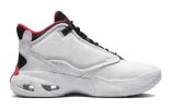 (GS) Air Jordan Max Aura 4 'White University Red' DQ8404-160 sold by KicksCrew