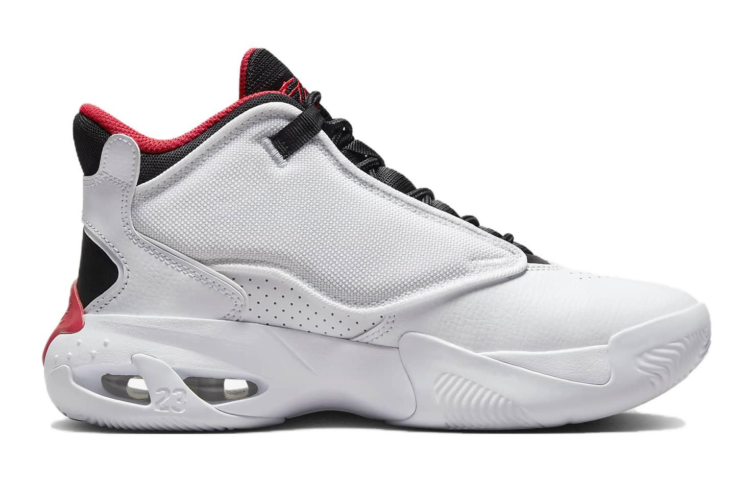 (GS) Air Jordan Max Aura 4 'White University Red' DQ8404-160 sold by KicksCrew product image thumbnail 2