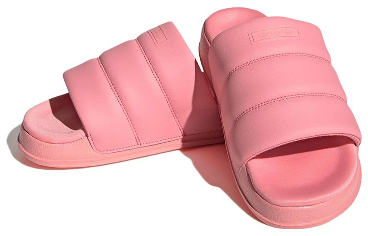 (WMNS) Adidas Adilette Essential Slides 'Super Pop' HQ2055 sold by KicksCrew product image thumbnail 3