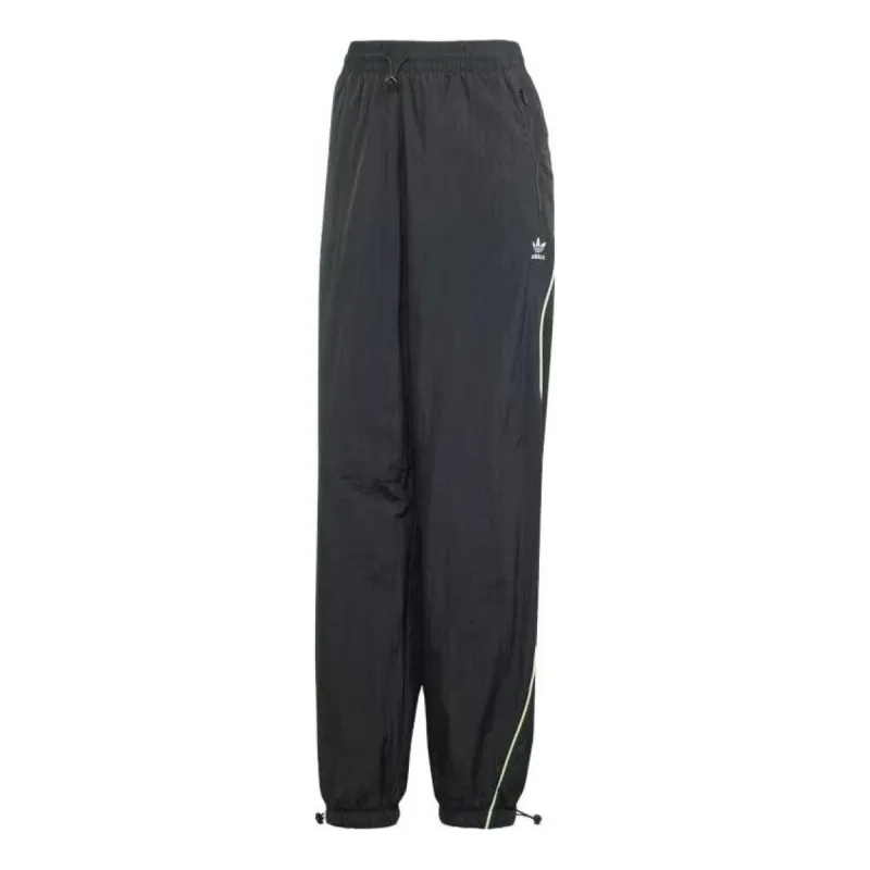 (WMNS) adidas Loose Parachute Pants 'Black' IT9698 sold by KicksCrew