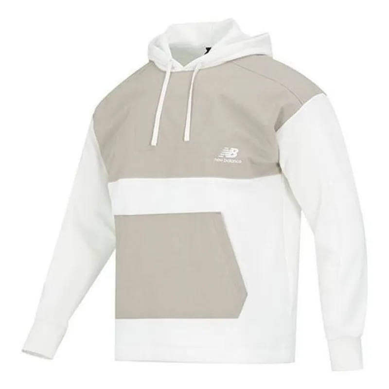 New Balance Classic Hoodie 'White Grey' AMT24368-CIC sold by KicksCrew