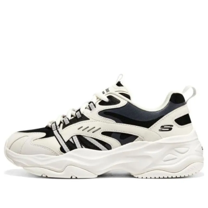 (WMNS) Skechers D'Lites 4.0 'Natural Black' 896205-NTBK sold by KicksCrew