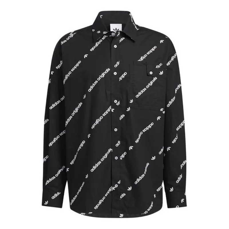 Adidas Originals PTN Shirts Long Sleeve 'Black' HU1229 sold by KicksCrew