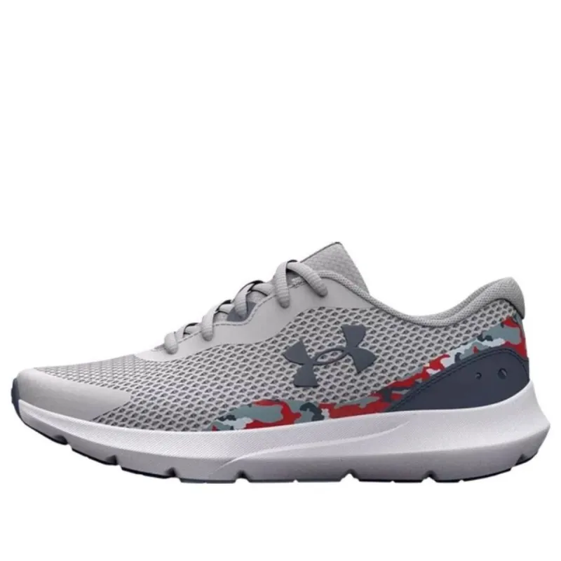(GS) Under Armour Surge 3 Printed 'Halo Grey Camo' 3026689-101 sold by KicksCrew