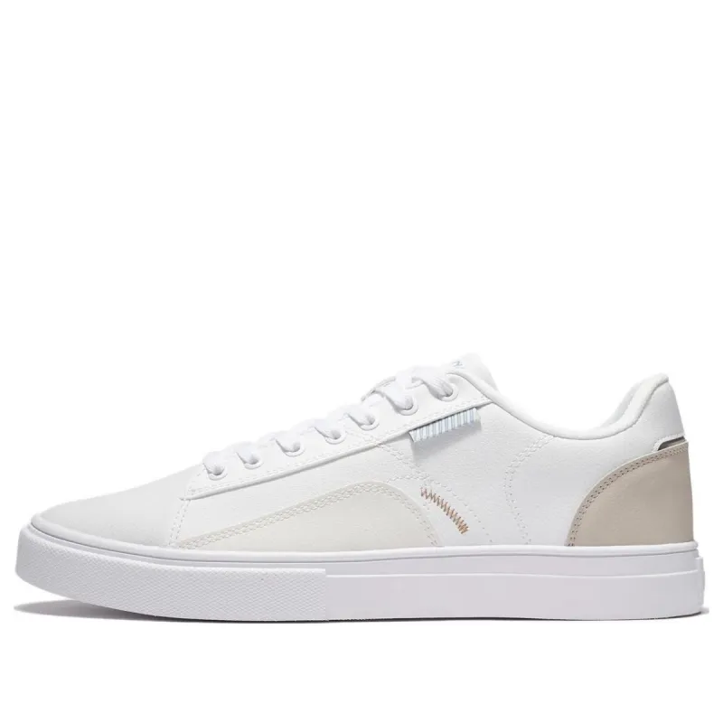 Li-Ning Classic Skateboarding Low 'White Beige' AGCR479-3 sold by KicksCrew