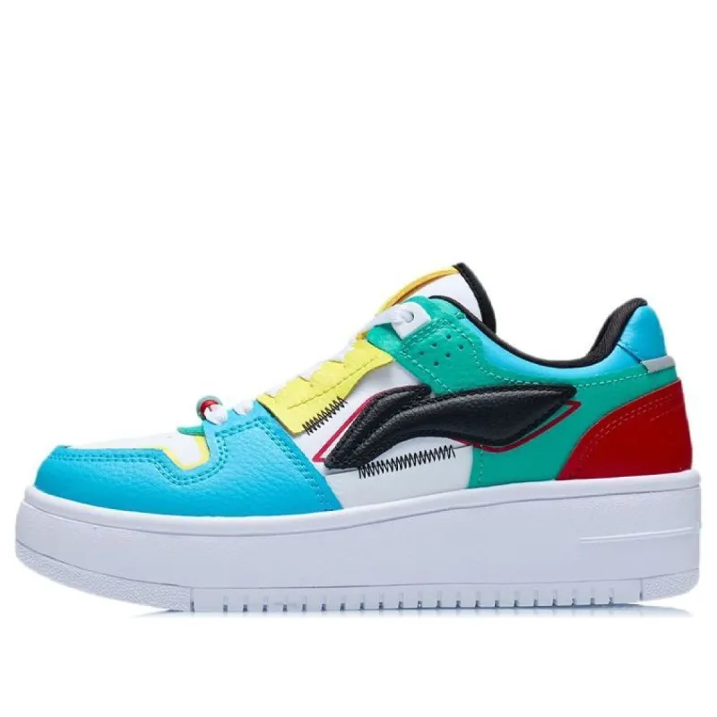 (WMNS) Li-Ning Tianji 'White Blue Green' AGCR468-5 sold by KicksCrew