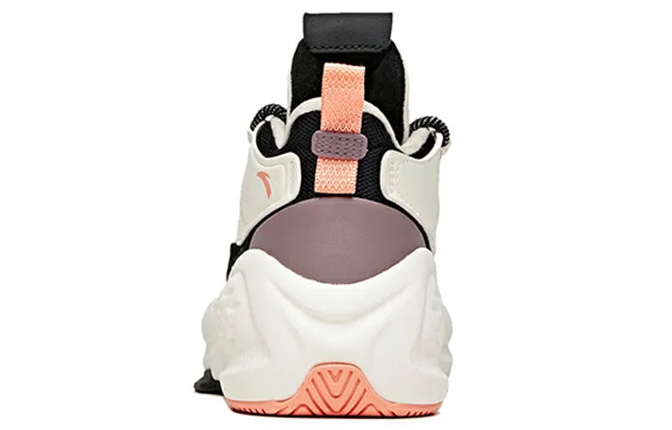 (WMNS) ANTA Overbearing Mid-Top 'Black White Pink' 122048903-4 sold by KicksCrew product image thumbnail 4