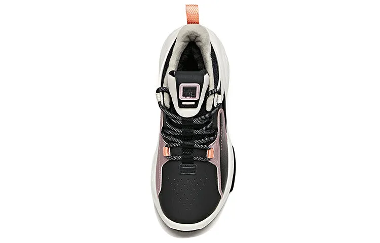 (WMNS) ANTA Overbearing Mid-Top 'Black White Pink' 122048903-4 sold by KicksCrew product image thumbnail 3