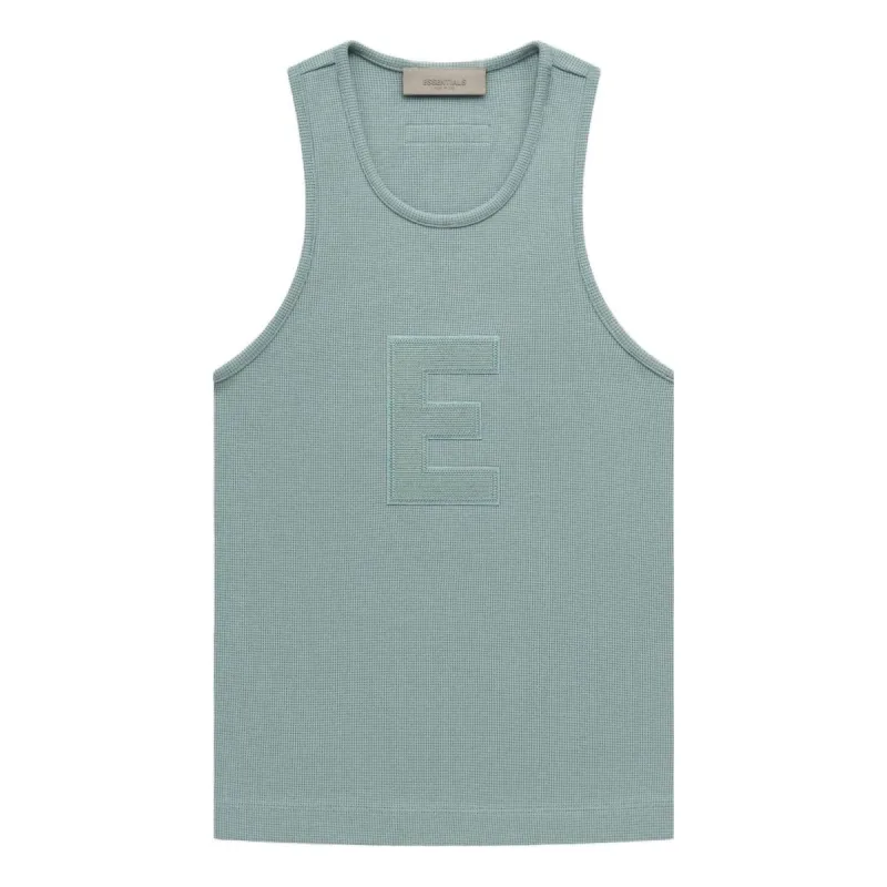 (WMNS) Fear of God Essentials SS23 Waffle Tank 'Sycamore' FOG-SS23-230 sold by KicksCrew