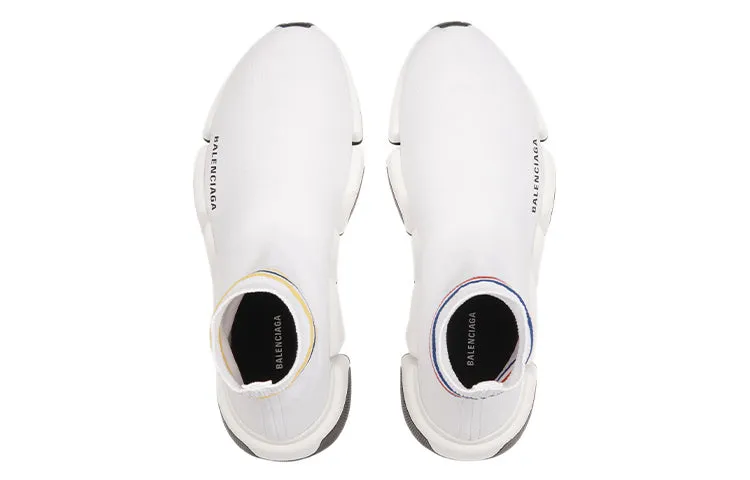 Balenciaga Speed 2.0 Sneakers 'Striped White' 674617W2F609467 sold by KicksCrew product image thumbnail 4