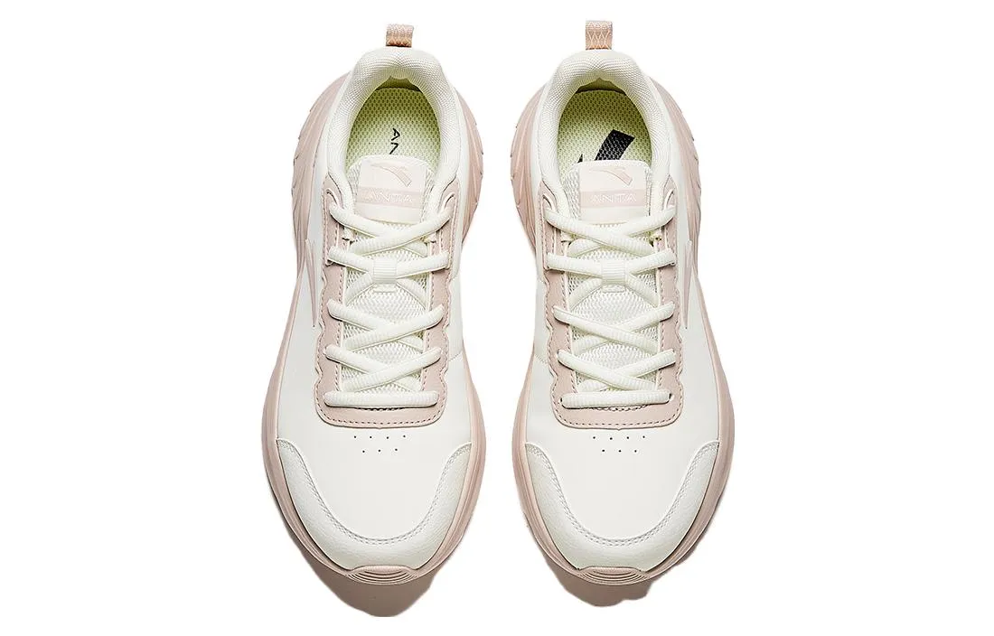 (WMNS) ANTA Running Series Sneakers 'White Pink' 922345527-10 sold by KicksCrew product image thumbnail 4