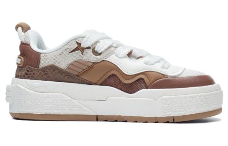 (WMNS) Li-Ning 001 Unblock 'White Brown' AGCT218-4 sold by KicksCrew