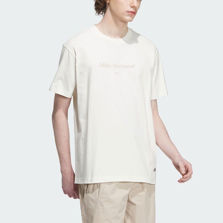 adidas Sportswear Lounge Graphic T-shirt 'White' IP4992 sold by KicksCrew product image thumbnail 4