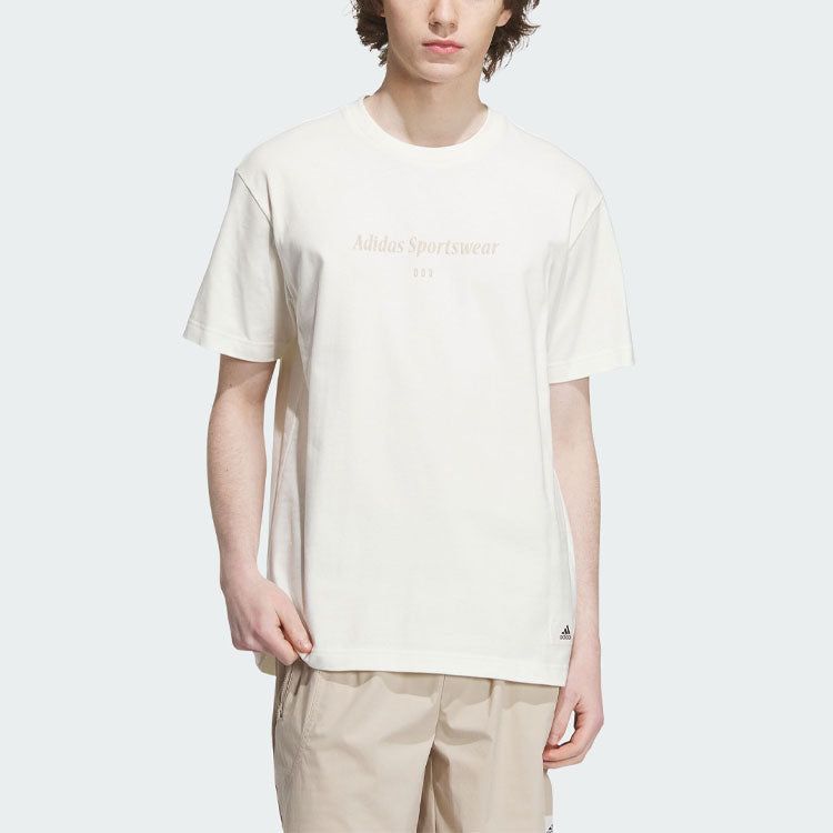 adidas Sportswear Lounge Graphic T-shirt 'White' IP4992 sold by KicksCrew product image thumbnail 2