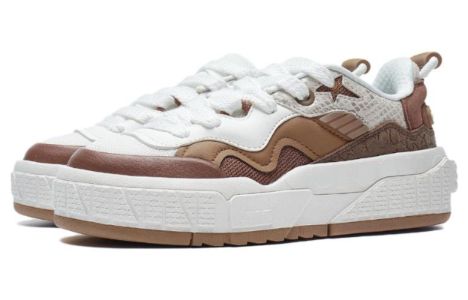 (WMNS) Li-Ning 001 Unblock 'White Brown' AGCT218-4 sold by KicksCrew