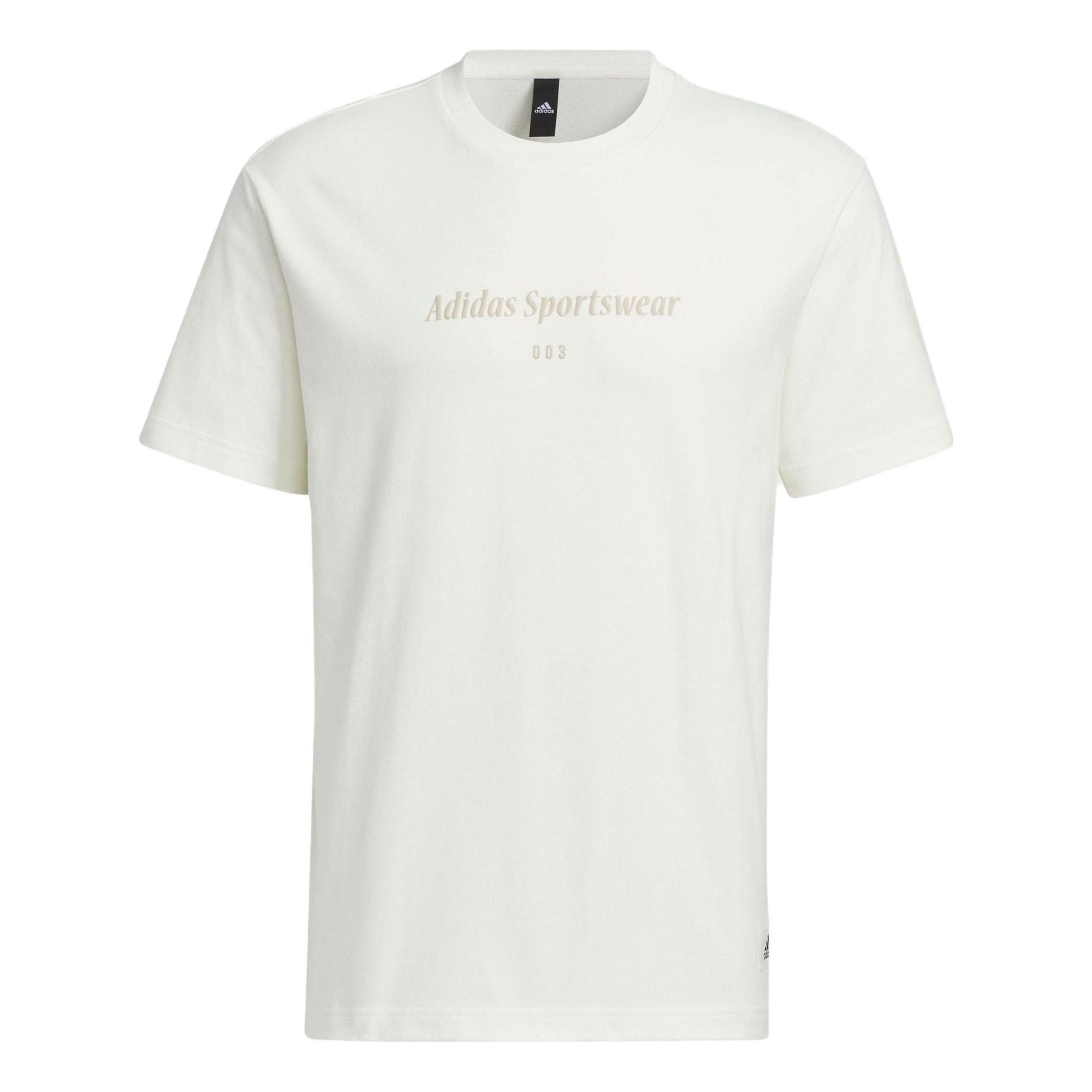 adidas Sportswear Lounge Graphic T-shirt 'White' IP4992 sold by KicksCrew