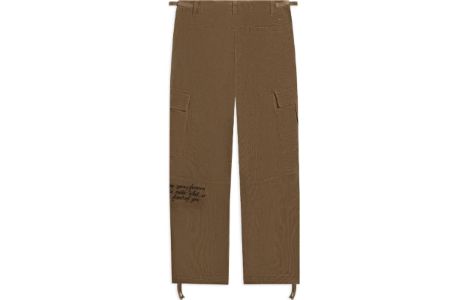 Li-Ning Skateboarding Graphic Cargo Pants 'Brown' AKXR643-1 sold by KicksCrew