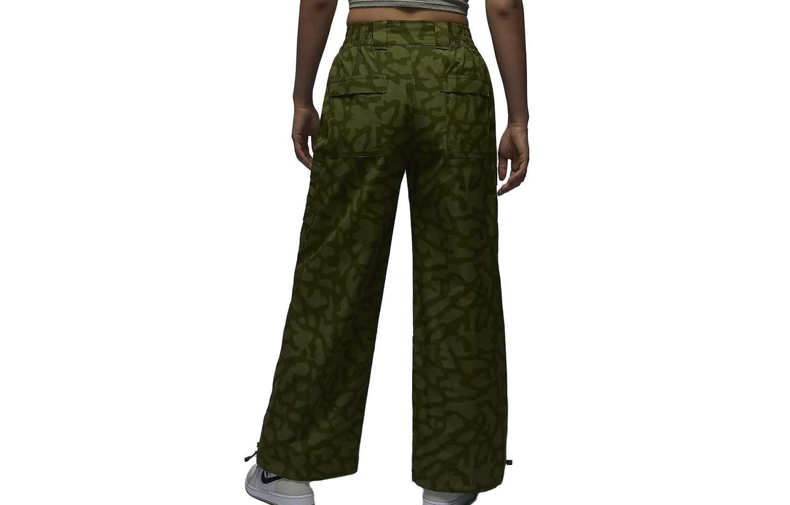 (WMNS) Air Jordan Chicago Pants Asia Sizing 'Light Olive Green' FD7213-340 sold by KicksCrew product image thumbnail 3