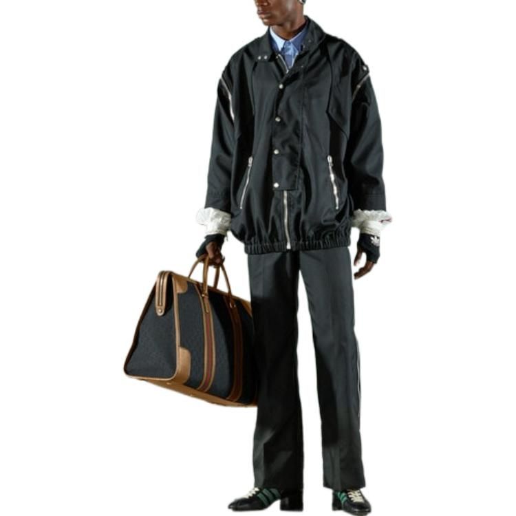 Gucci 'Gucci Metamorfosi' Jacket With Detachable Sleeves 'Black' 714759-ZAHLW-1043 sold by KicksCrew product image thumbnail 3