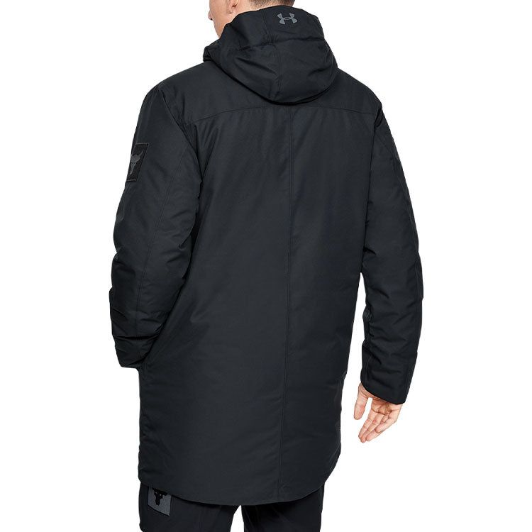 Under Armour Project Rock Unstoppable Waterproof Down Parka 'Black' 1346093-001 sold by KicksCrew product image thumbnail 5