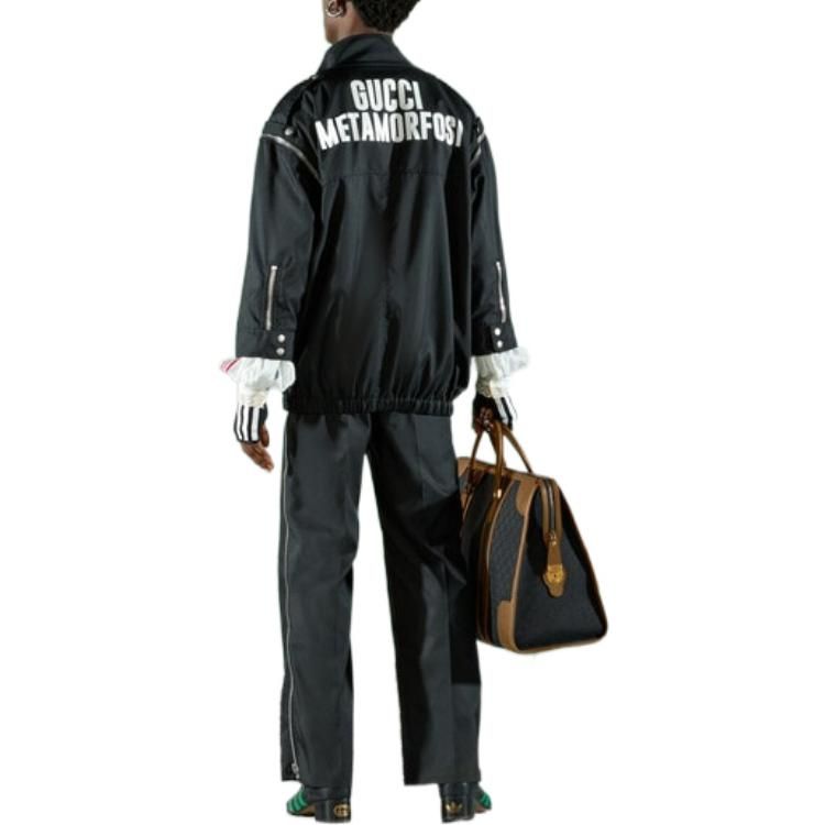 Gucci 'Gucci Metamorfosi' Jacket With Detachable Sleeves 'Black' 714759-ZAHLW-1043 sold by KicksCrew product image thumbnail 4