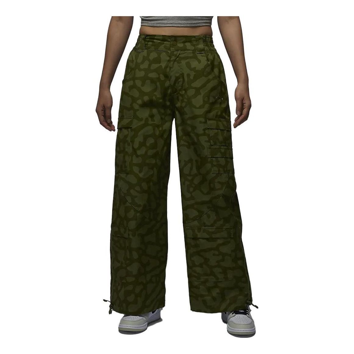 (WMNS) Air Jordan Chicago Pants Asia Sizing 'Light Olive Green' FD7213-340 sold by KicksCrew