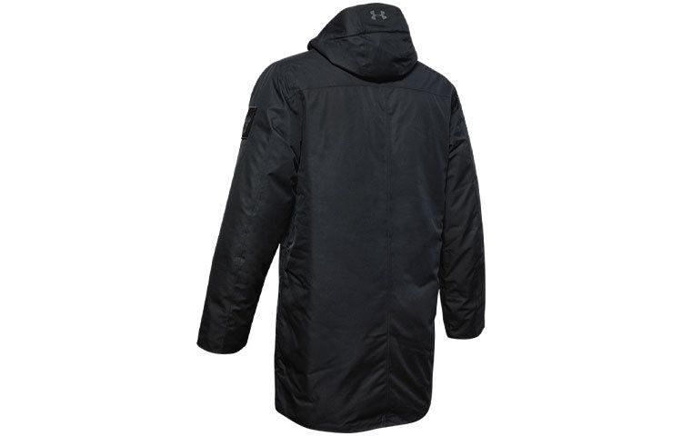 Under Armour Project Rock Unstoppable Waterproof Down Parka 'Black' 1346093-001 sold by KicksCrew product image thumbnail 2