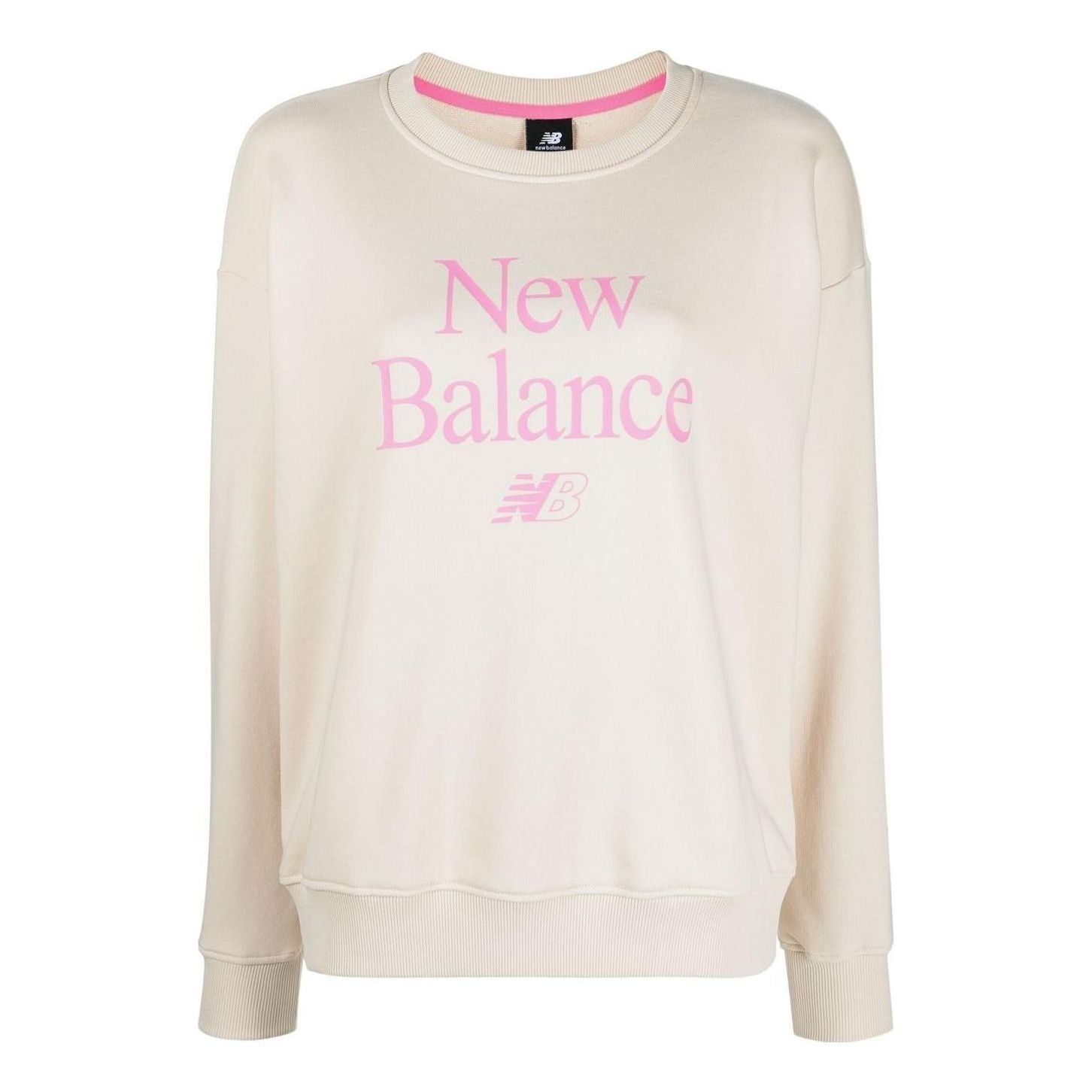 (WMNS) New Balance Essentials Celebrate Fleece Crew 'Calm Taupe' WT21508-CTU sold by KicksCrew