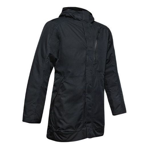 Under Armour Project Rock Unstoppable Waterproof Down Parka 'Black' 1346093-001 sold by KicksCrew