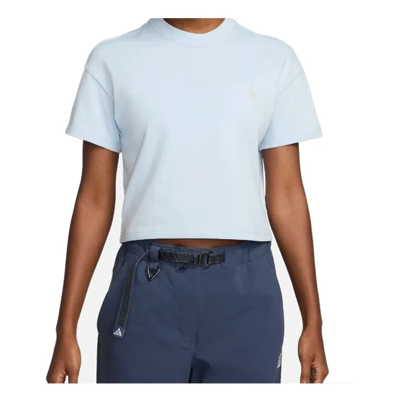 (WMNS) Nike ACG Dri-FIT ADV T-Shirt 'Light Armory Blue White' FD2716-440 sold by KicksCrew