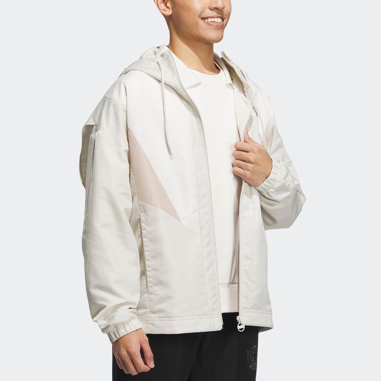 Adidas Neo VD Windbreaker Jackets 'White' IK6004 sold by KicksCrew product image thumbnail 4