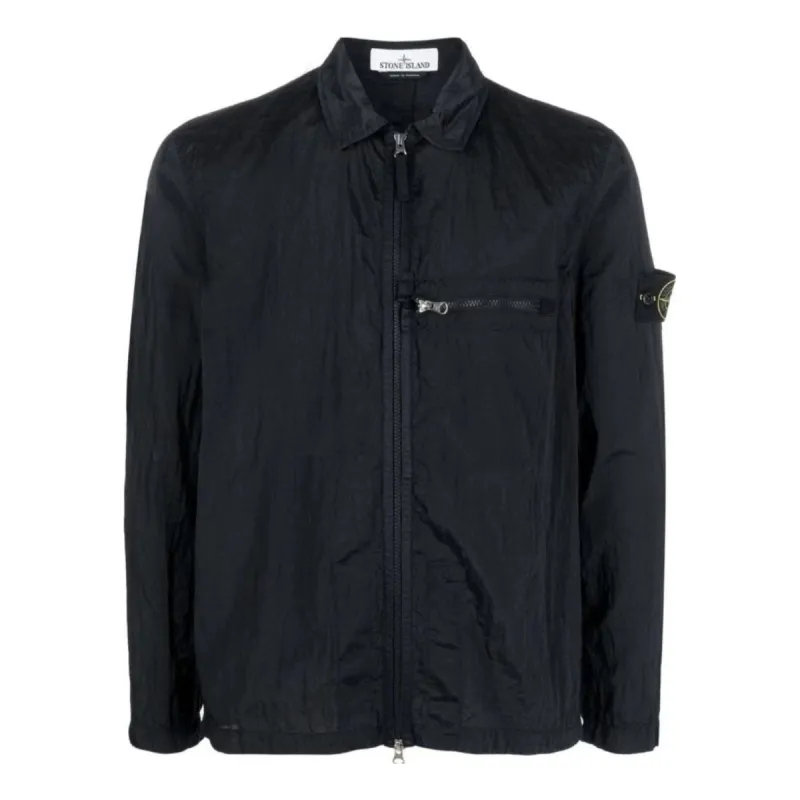 STONE ISLANDNylon Metal Shirt Jacket 'Black' 781510919-V0029 sold by KicksCrew