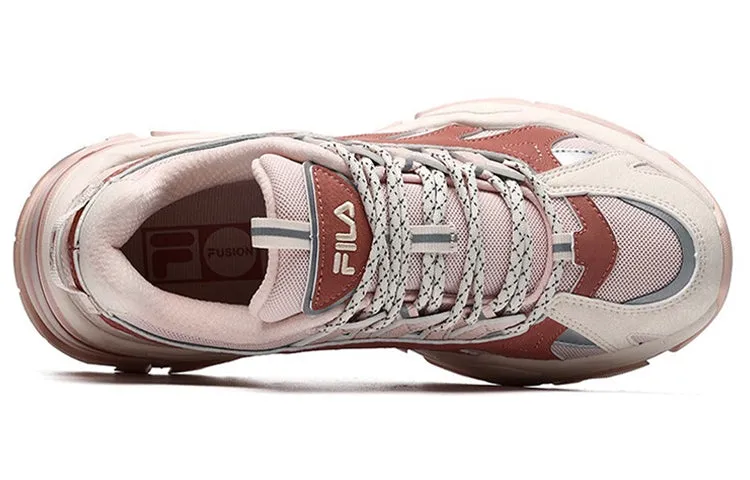 (WMNS) FILA FUSION Casual Fashion Sneakers 'Pink Red' T12W125208FBD sold by KicksCrew product image thumbnail 4