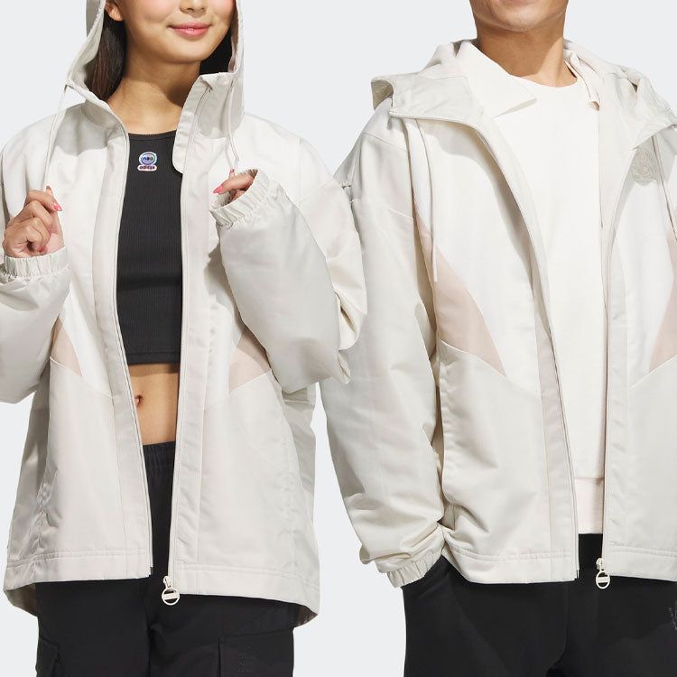 Adidas Neo VD Windbreaker Jackets 'White' IK6004 sold by KicksCrew product image thumbnail 5