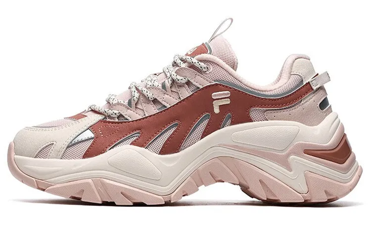 (WMNS) FILA FUSION Casual Fashion Sneakers 'Pink Red' T12W125208FBD sold by KicksCrew product image thumbnail 2