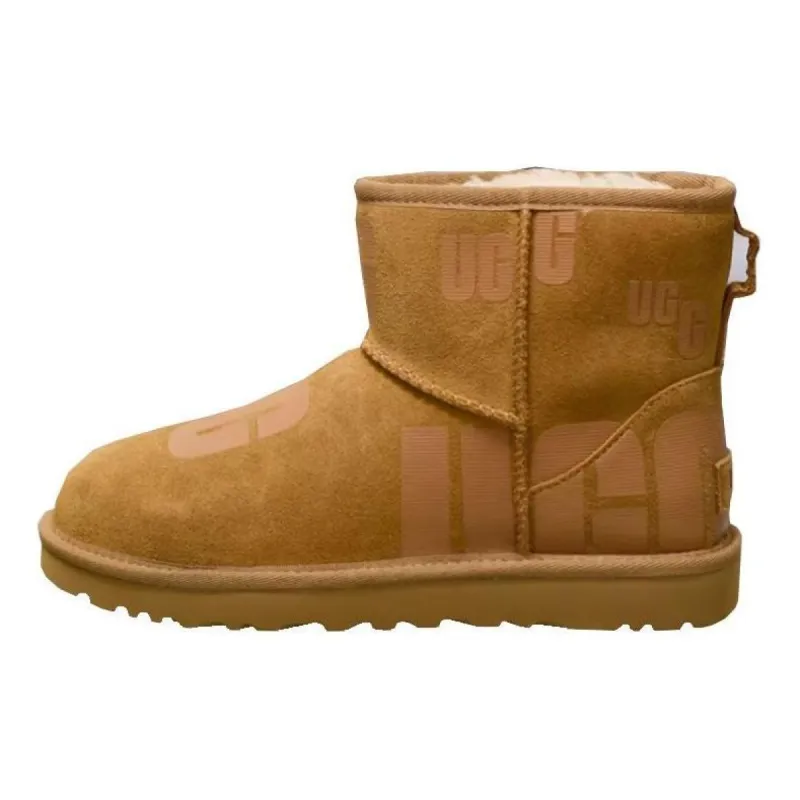 UGG Classic Mini Scatter Graphic 'Chestnut' 1130574-CHE sold by KicksCrew