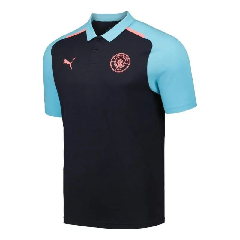 Puma Manchester City Casuals Polo 'Blue' 772903-03 sold by KicksCrew