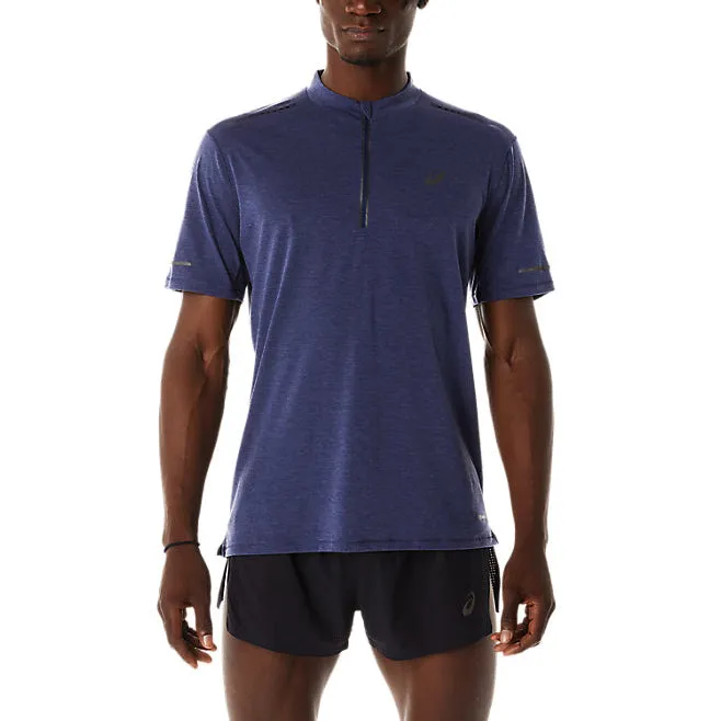 ASICS Metarun 1/2 Zip T-shirt 'Indigo Blue' 2011C831-409 sold by KicksCrew product image thumbnail 2