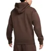 Nike Solo Swoosh Fleece Hoodie (Asia Sizing) 'Brown' DX1356-237 sold by KicksCrew